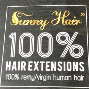 Sunny Hair 100% Remy Virgin Human 18 inch Brown